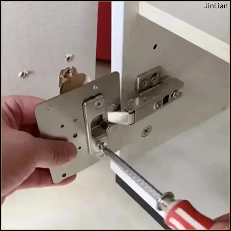 2pcs Hinge Repair Plate Cabinet Furniture Drawer Foldable Table Window Door Hinger Stainless Steel Plate Hardware Accessories