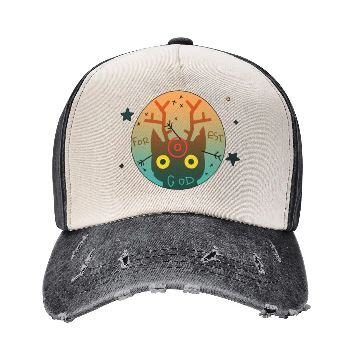 Night In The Woods Forest God Baseball Cap Beach Outing Sunhat party Hat Ball Cap For Girls Men's