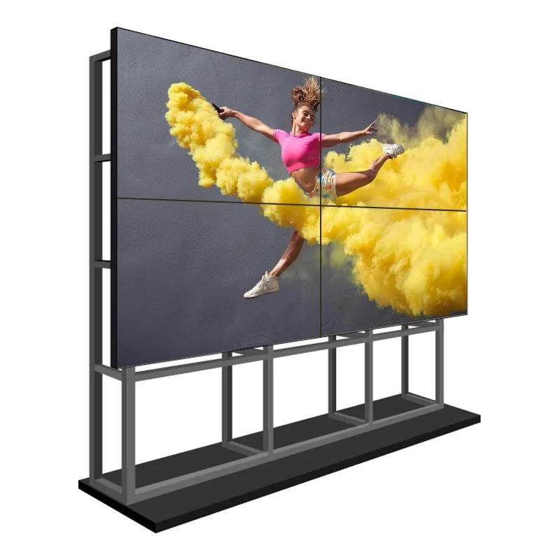 Advertising Screen Panel Video Wall Advertising Player Wholesale Manufacturer Price LCD Screen Indoor 6mm USER SDK