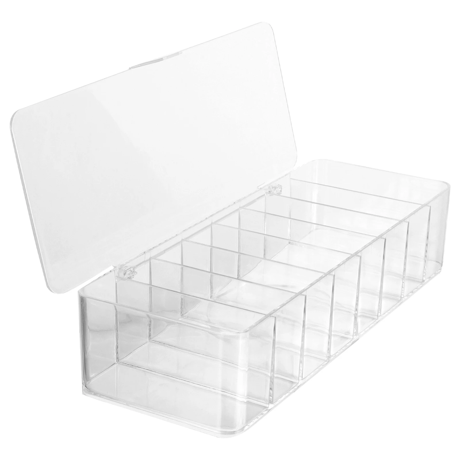 

1pc Premium Acrylic Cord Organizer Box Large Capacity Cable Storage Travel Organizer Case for Electronics Earphone Wire