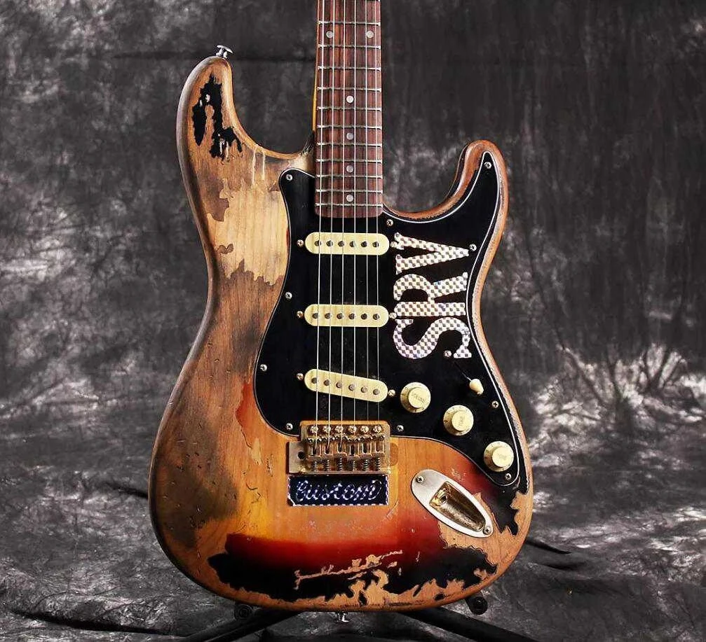 2026 hot Custom Heavy  guitar, Rosewood Fingerboard Alder Wood Body