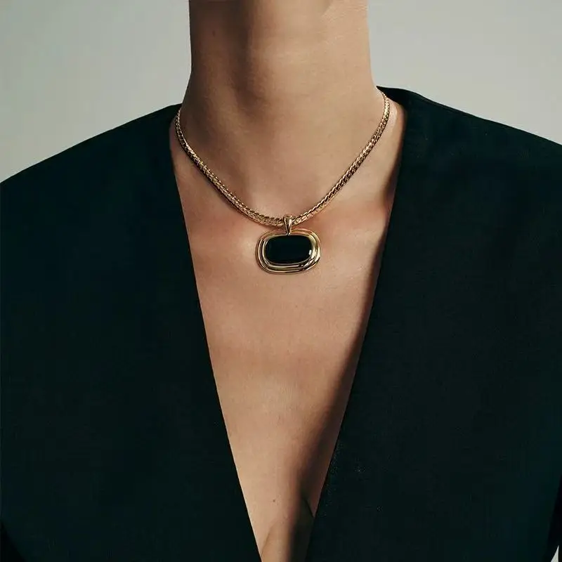 

Jenny&dave Jewelry Necklace Necklaces For Womenenamel Pendant Necklace Collarbone Chain