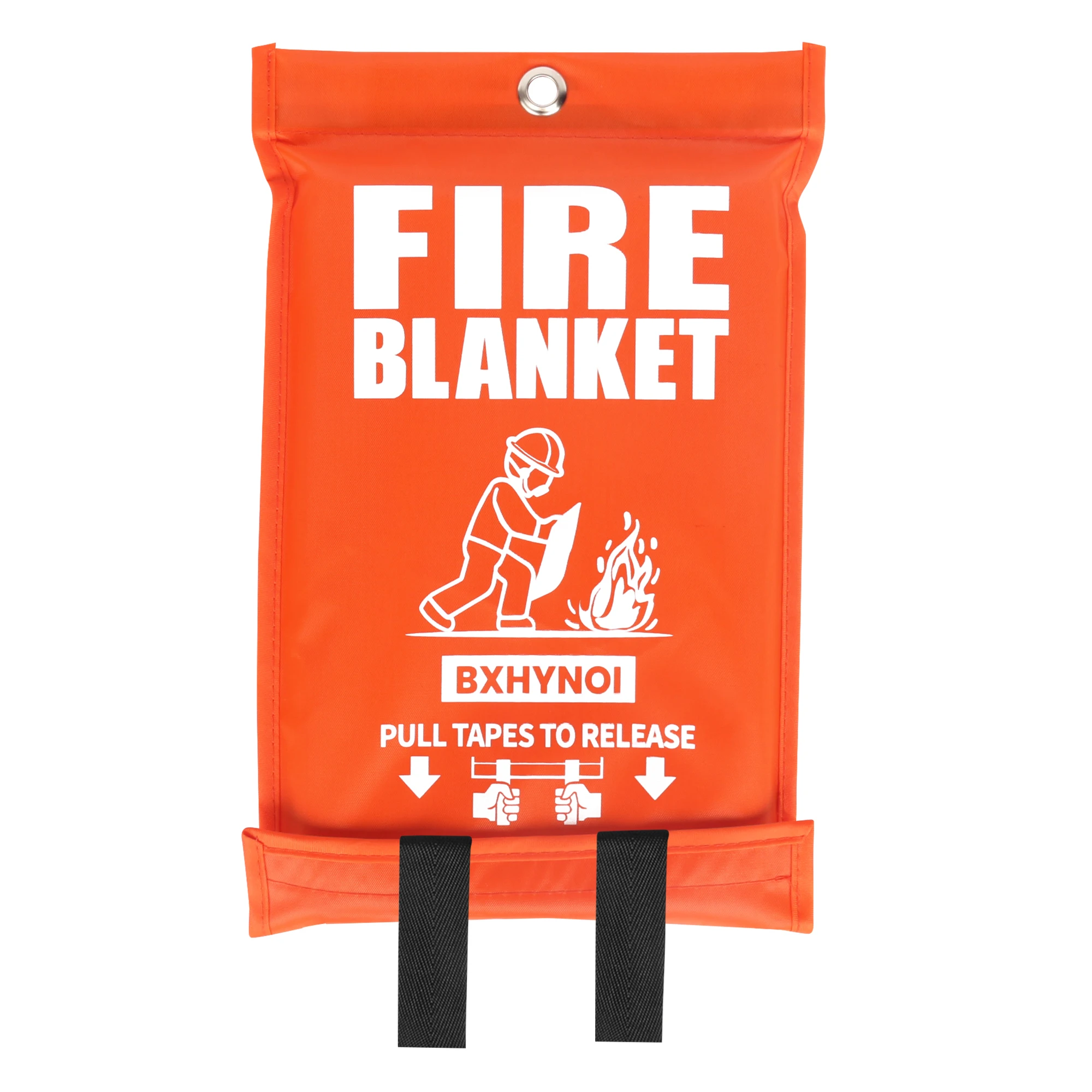 緊急消火ブランケット 1枚入り、40フィート x 40フィートのファイバーグラスブランケット、キッチンや家庭用