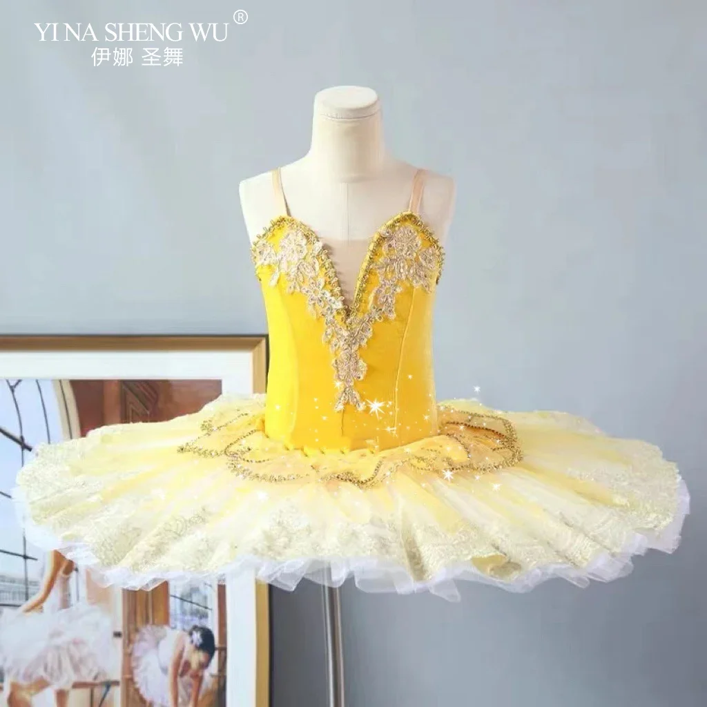 Bambini Ragazze Adulti Donne Tutu di balletto bianco Costumi di danza classica Ballerina Adulti Tutu di balletto professionale Vestito Donna Ragazza Nuovo