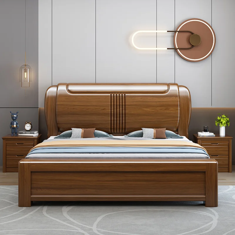 

Деревянный каркас кровати размера King Size, органайзер, современный высококачественный каркас кровати, роскошное хранилище, эстетический Camas De Matrimonio Dormitorio, домашний декор