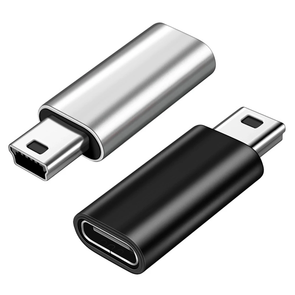 Adattatore USB creativo da Mini femmina da tipo C a maschio adattatore dati di trasferimento ricaricabile portatile per fotocamere MP3 telefoni cellulari più vecchi