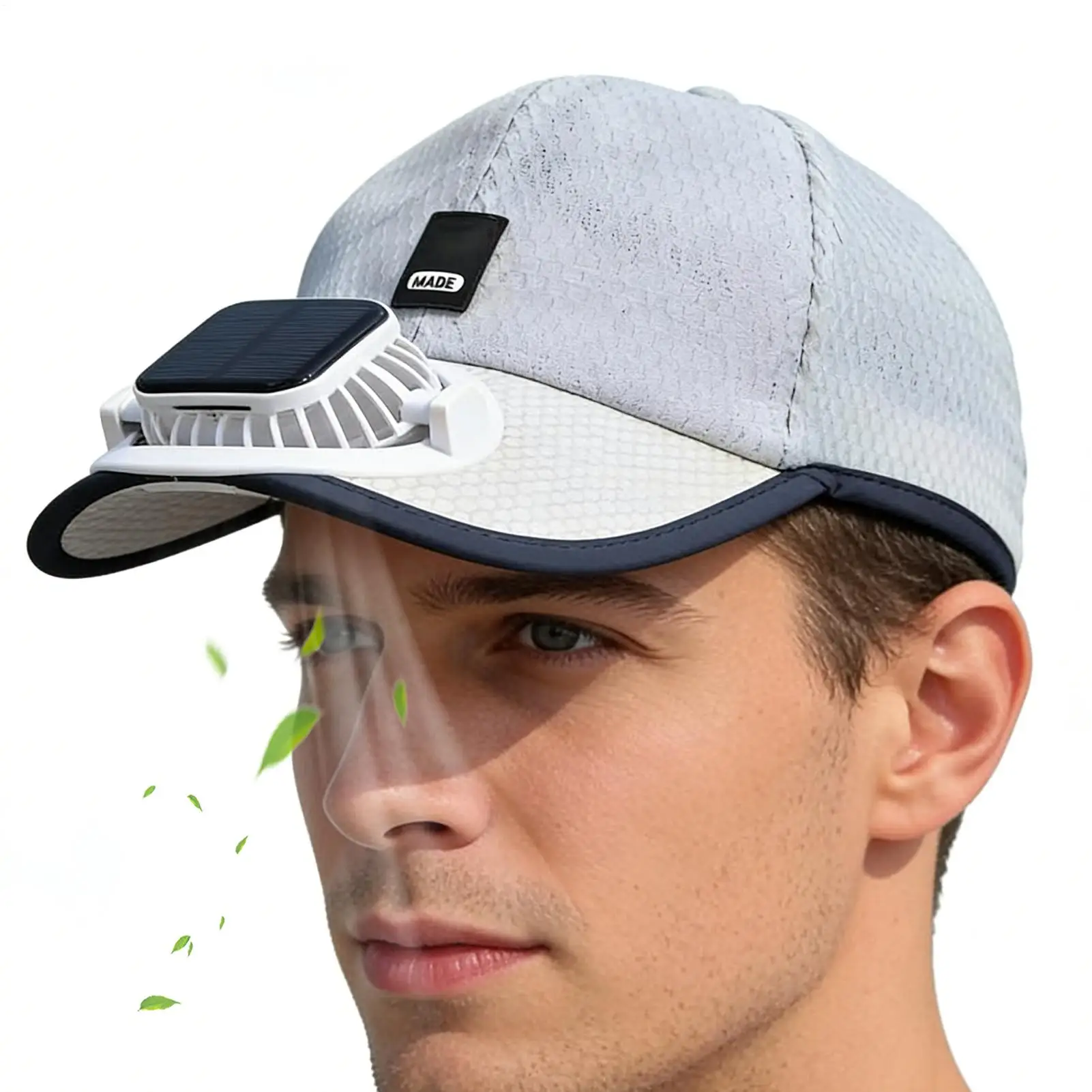 

Sun Hats For Women 3-Speed Fan UV Protection Headgear Outdoor Summer Sport Baseball Hat For Women Men Daily Beach Travel Running