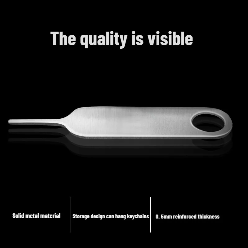 100 x Universal Sim Eject Mobile Phone Tablet Pin Sim Card Tray Ejector Card Needle Removal Pin for iPhone iPad Samsung Xiaomi