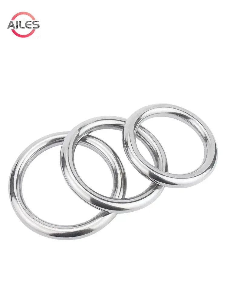 M3 do M16 Solidny pierścień O Ring Spawany pierścień do olinowania łodzi morskich Hamak do jogi Pierścienie wiszące 15 20 30 100 130 150 mm Stal nierdzewna 304