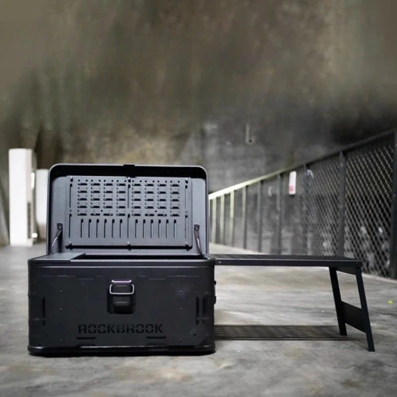 

Multi Functional Large Capacity Storage Box Sturdy Wear Resistant Pressure Resistant Modification Box Convenient Outdoor Tools