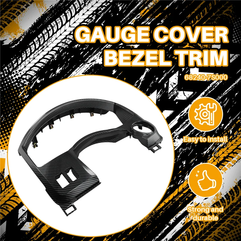 

For Nissan Titan SE/LE/XE Armada 2004-2006 Car Instrument Cluster Dash Panel Gauge Cover Bezel Trim 68240-7S000