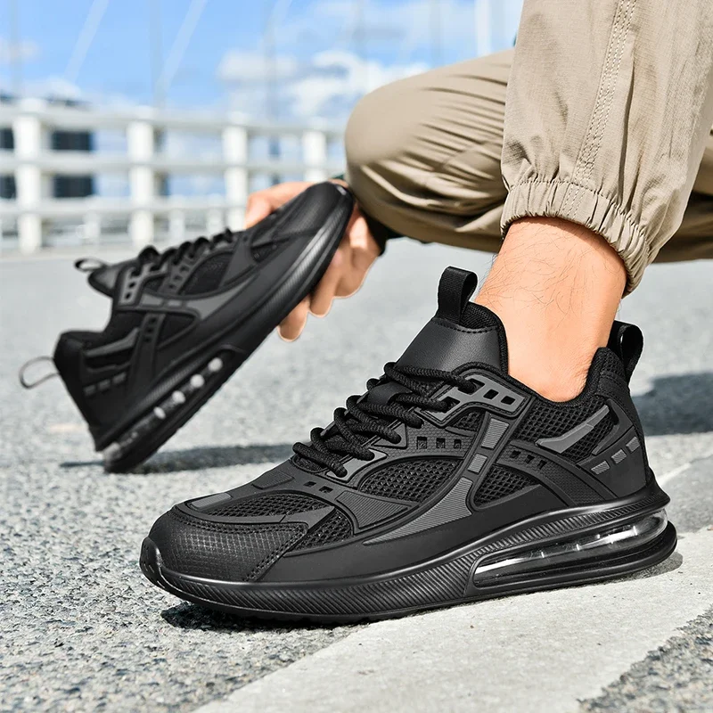 

Men Fashion Good Large Size 46 Street Athletic Walking Sneakers for Men High Quality Men's Shoes Cool Platform Running Sneakers