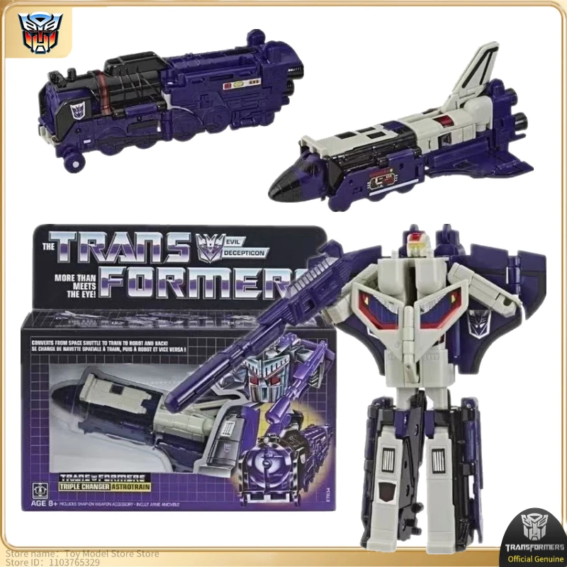 

14 см игрушки в наличии Трансформер G1 KO три трансформационных воинов Астротрайн модель робота Коллекционные фигурки для энтузиастов подарок