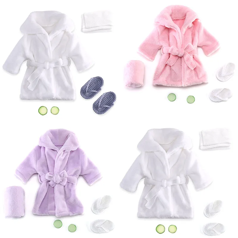 Atrezos para fotografía bebés, toalla baño, diadema, albornoz, cinturón, traje fotográfico, regalo Ducha