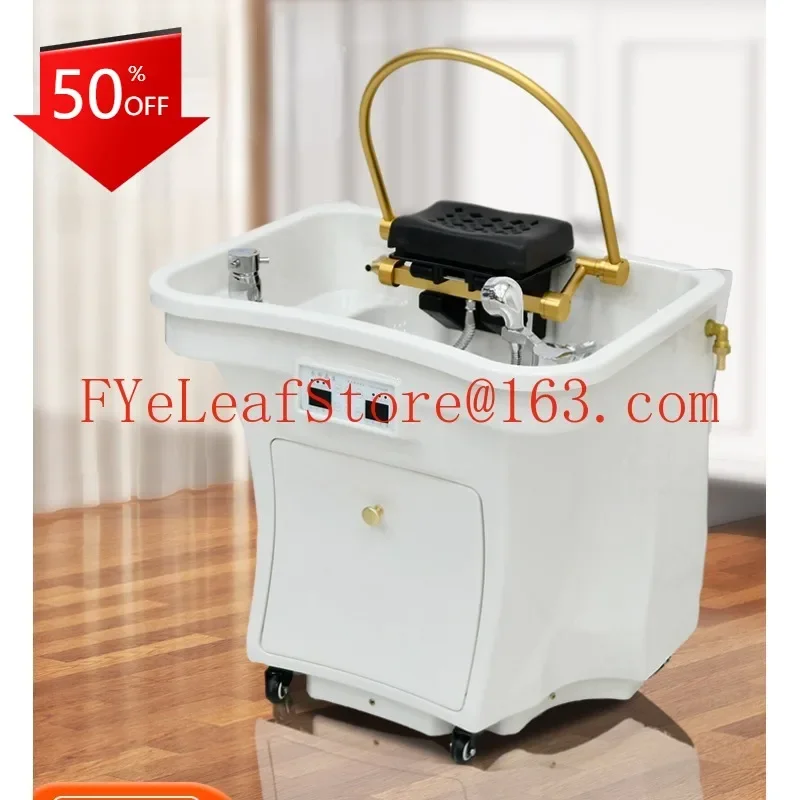 

Water-Free Water Storage Type Mobile Head Massager-Head Soup Beauty Salon SpeFumigation Instrument Shampoo Chair