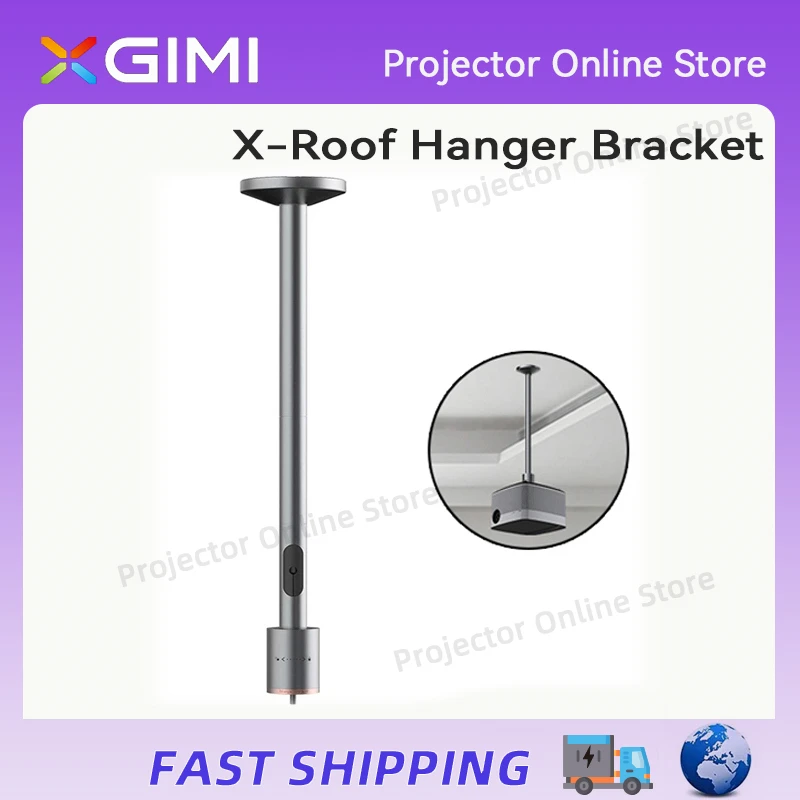 Staffa da soffitto per gancio X-Roof XGIMI per proiettore XGIMI H2/HORIZON/Z6 accessori universali supporto per proiettore regolabile da 20-40cm