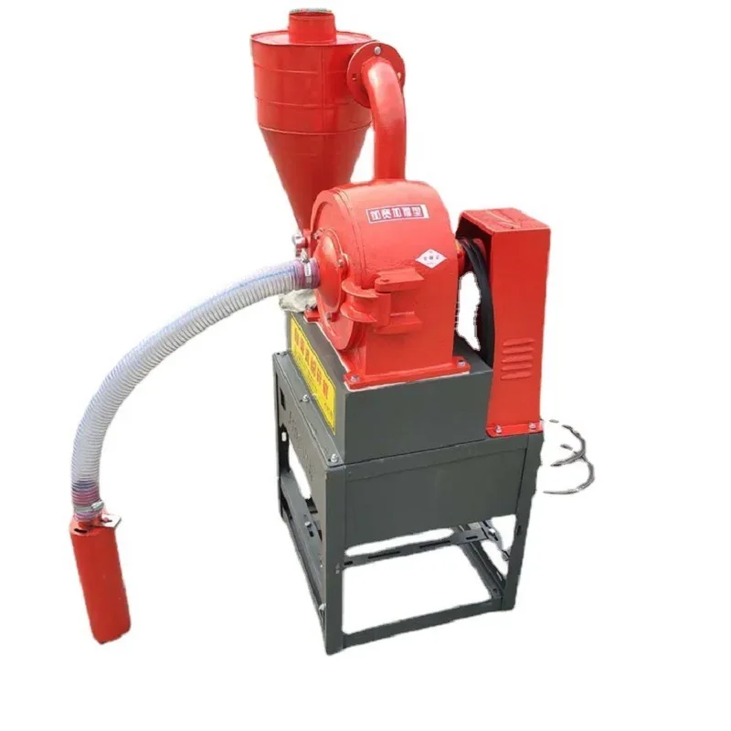 

Self-priming Grain Flour Milling Rice Corn Coffee Beans Grinding Machine Electric Miniature Soybean Flour Milling Machine