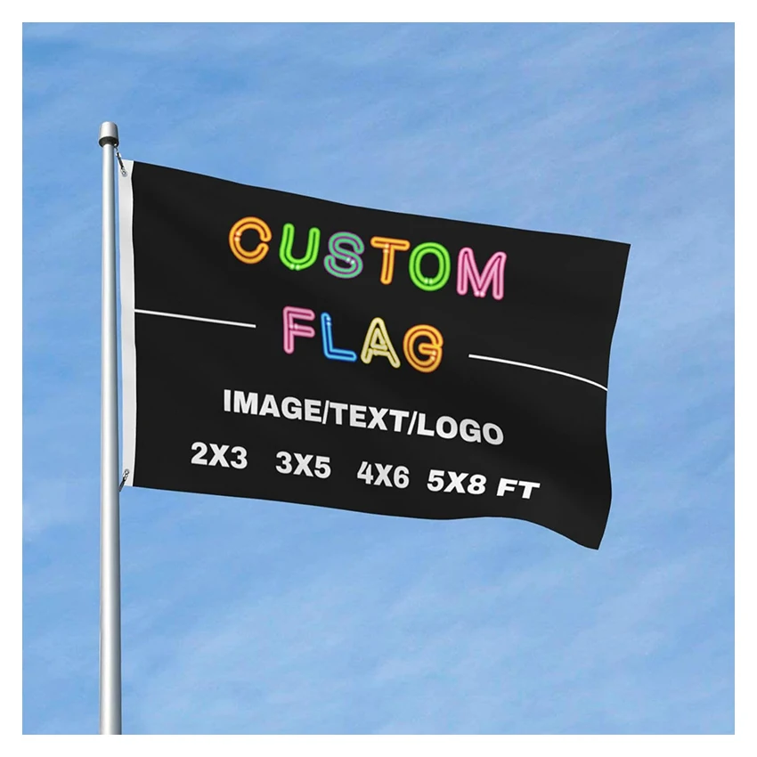 Personalized Flags Funny Tapestry Custom Banners 3X5 FT Customized Indoor Outdoor Poster Text/Logo/Photo For Decoration Sports