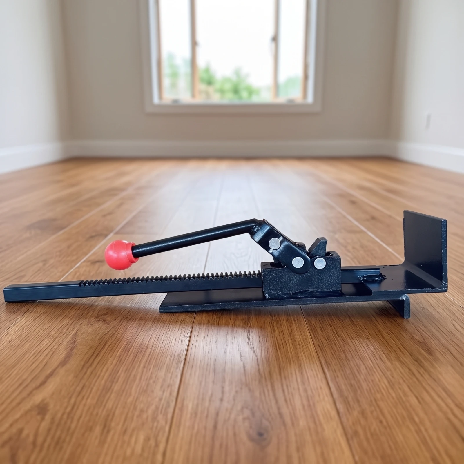 Flooring Pull Tool with Lever Heavy Duty Floor Installation Tool Flooring Bar Manual Pull Bar Compact for DIYers
