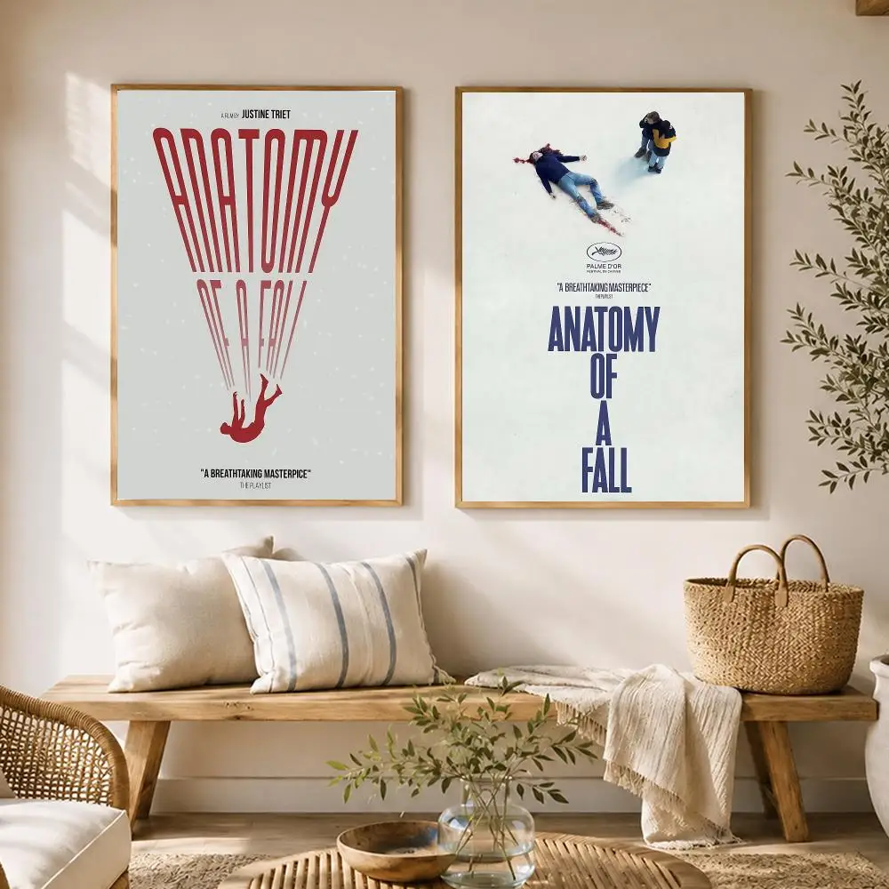 Film Anatomy of a Fall Poster HD poster wall art self-stick no-residue for home cafe office great gift