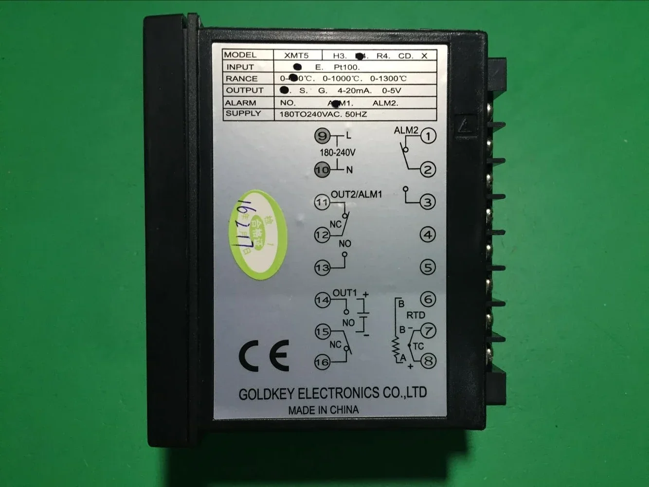 

Changzhou Gaoqi Electronics GDK CH402 Thermostat XMT5-8011K02 8012K02 Intelligent Thermostat