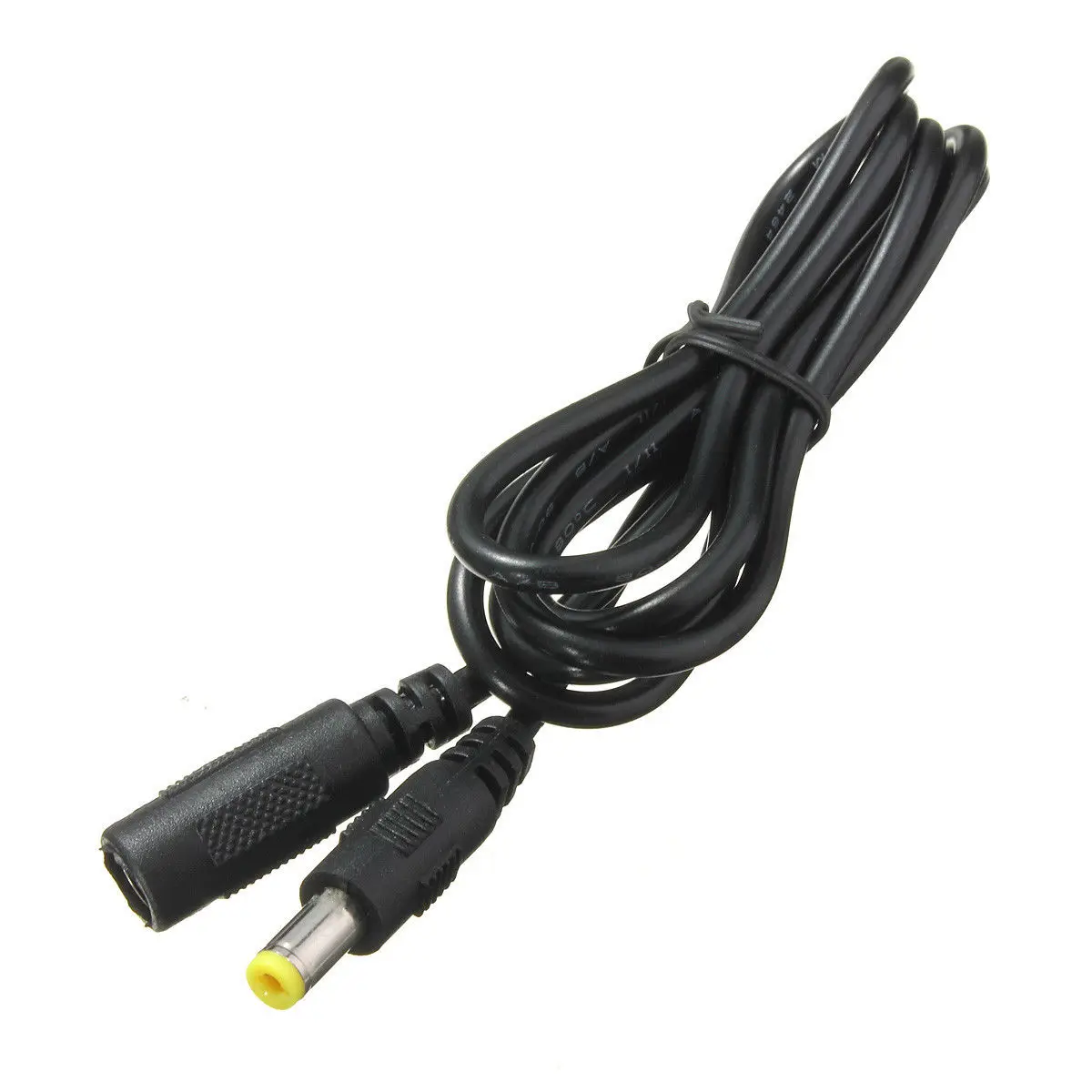 5.5mm x 2.1mm DC Power Jack Male to Female Extension Cable Cord Lead ConnectorCable Length:1.2 M