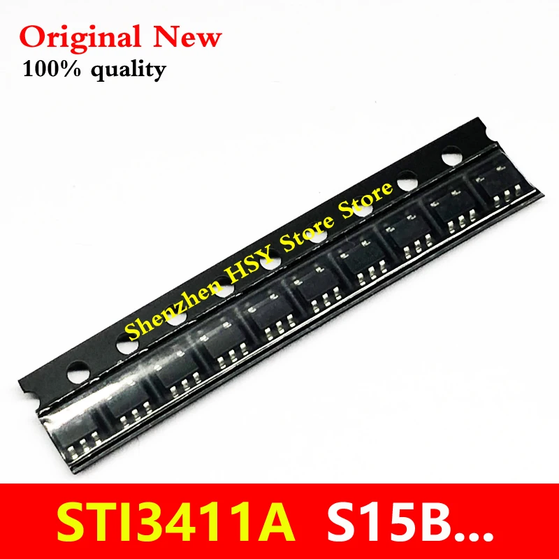 (10-50piece)100% New STI3411A S15B... sot23-5 Chipset