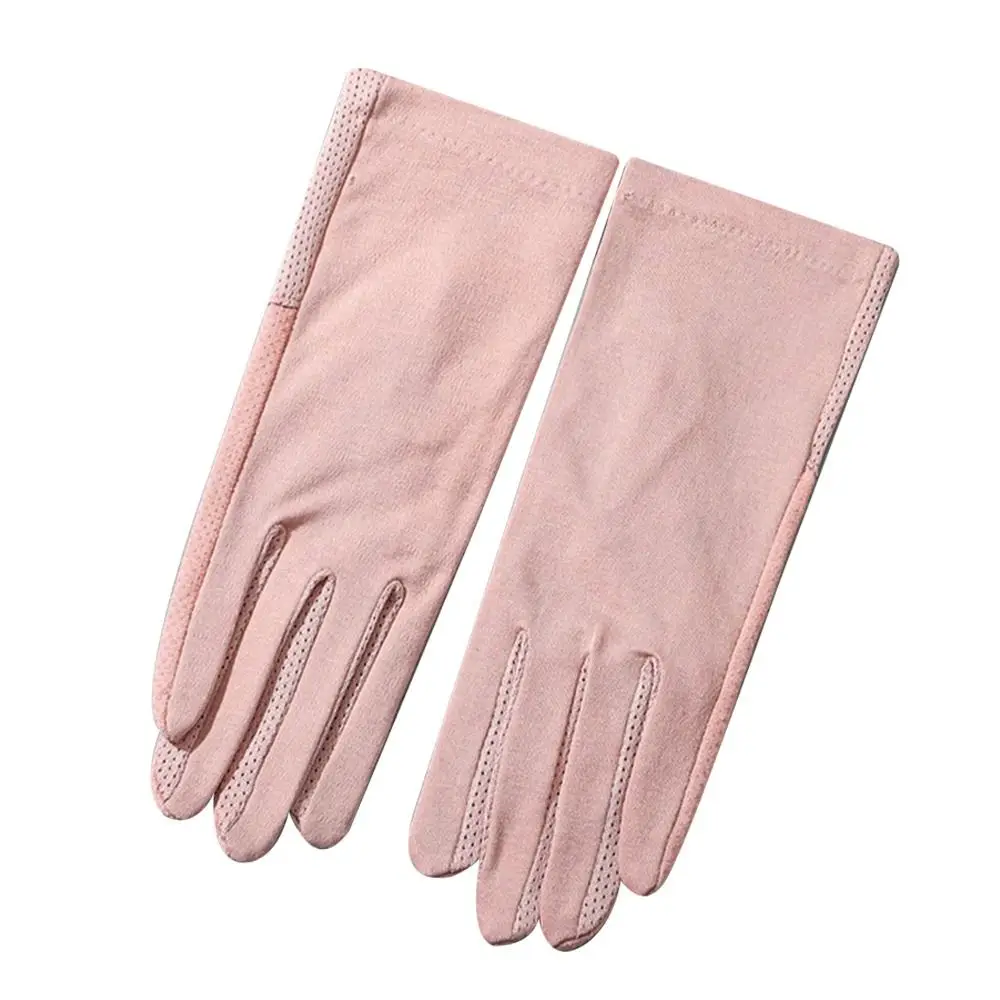 

Летние солнцезащитные перчатки с защитой от ультрафиолета, дышащие солнцезащитные перчатки с сенсорным экраном, тонкие эластичные перчатки для езды на велосипеде, вождения, бег