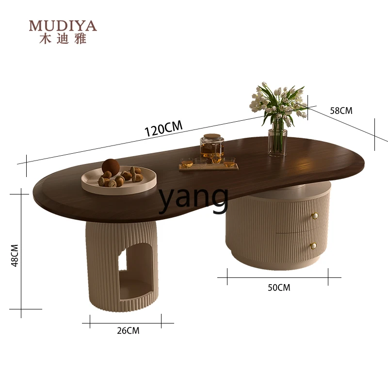 

YHM coffee table antique household living room small apartment