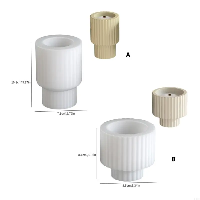 R3MC Cup Moulds Home Decors Mould Mould Mapply Making Tool Tool Handmade Craft Supplies Silicone Mode for Candle