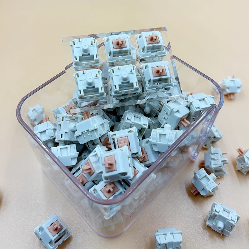 

MMD V2 Holy Panda Mechanical Keyboards Tactile Switch 3Pin 55g 62g 67g POM Stalks Gaming Keyboard Kits Anne Pro GK61 TM680