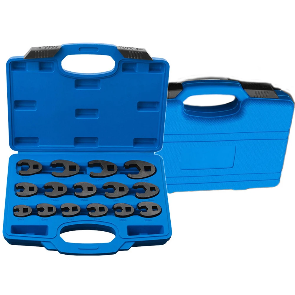 Conjunto de Chave de pé de Cabra Chave Cromada Aço Tratado Termicamente Torque Máximo de Nível Industrial Resistência à Ferrugem Melhor Alavancagem