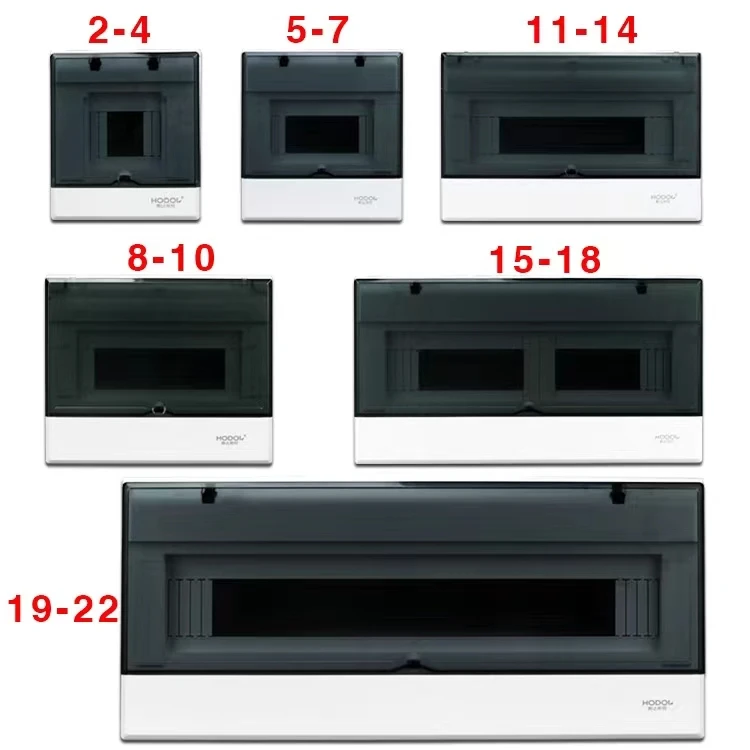 Haoda 11-14 8-10 19-22 position luxury iron bottom plastic switch lighting strong current wiring