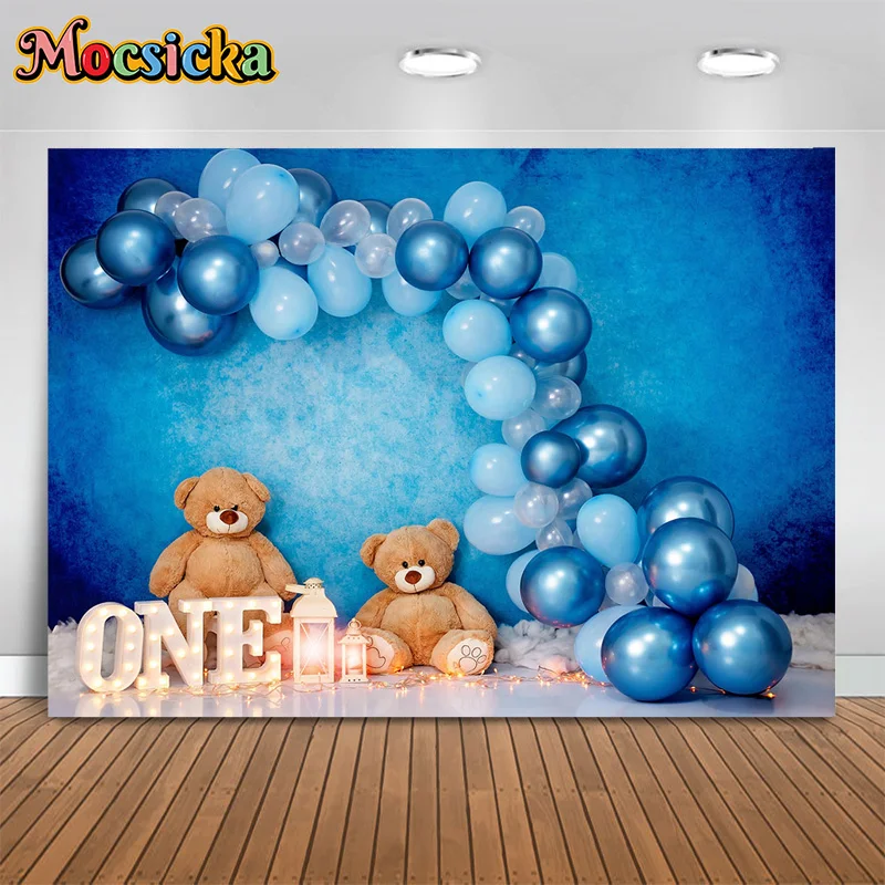 Mocsicka Baby Show fotografia sfondo ragazzi ragazze compleanno palloncino festa sfondo decorazione floreale torta Smash Photo Banner Studio