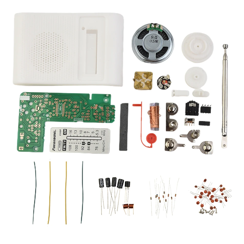 210SP CF210SP FM/AM Radio Assembly Kit PCB Board For DIY Teaching Experiment Electronic Accessories For Simple Circuit