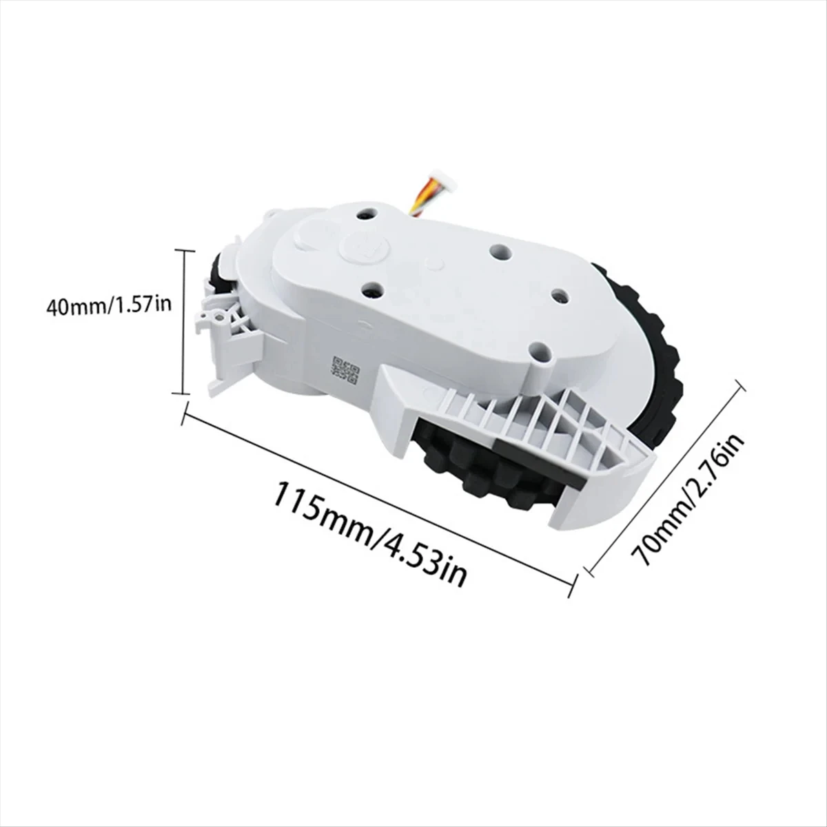 For Xiaomi E10/ B112/ E12/ C103/Mijia 3C Enhanced Version Robot Vacuum Cleaner Replacement Parts Left and Right Wheels