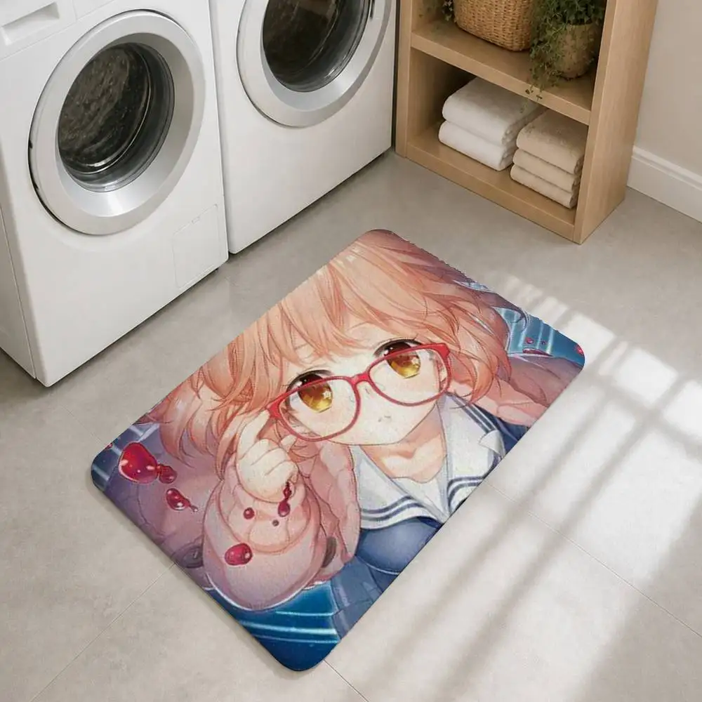 Beyond the Boundary Pattern Soft Washable Non-Slip Doormat for Indoor and Outdoor Home Decor 3