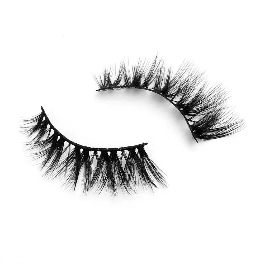 5 par Manga Lashes Faux Mink Puszyste rzęsy Miękka objętość Cross Wispy Natura Look Fałszywe rzęsy Makijaż Narzędzia do przedłużania rzęs