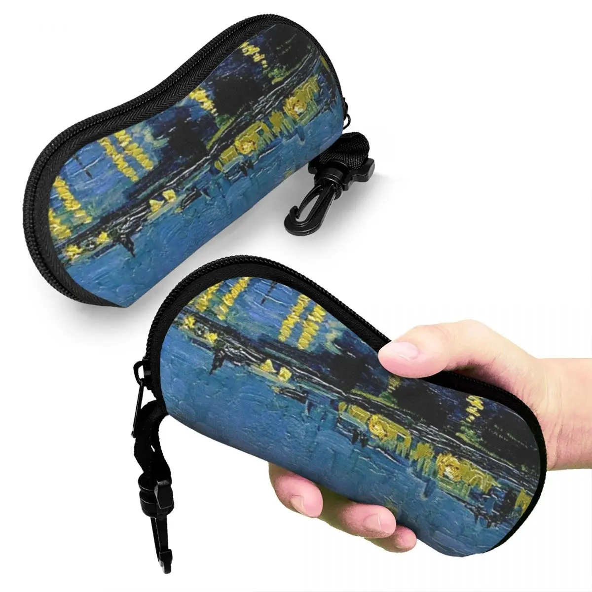 

Чехол для очков Starlight Night Van Gogh Shell, защитная коробка для солнцезащитных очков для женщин и мужчин, мягкая сумка для очков
