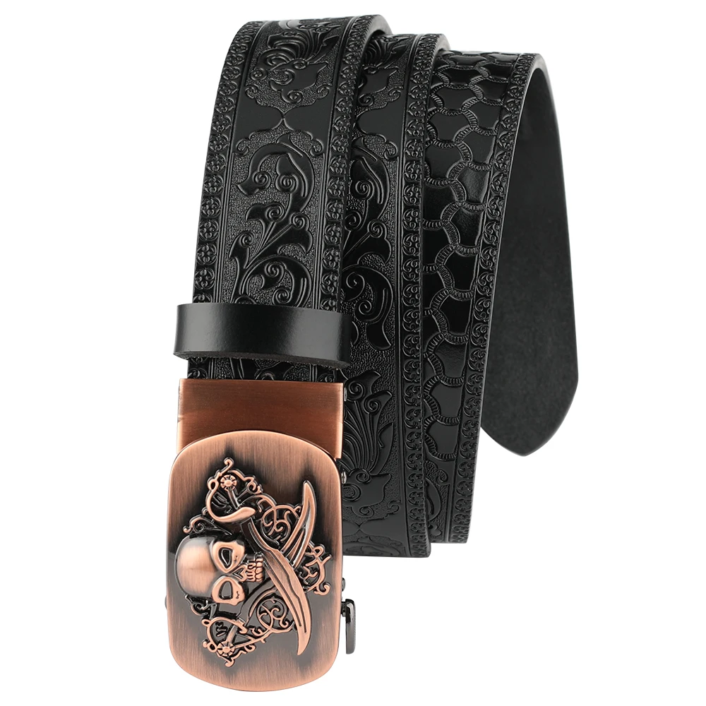 

Ghost Head Automatic Buckle Embossing Belt