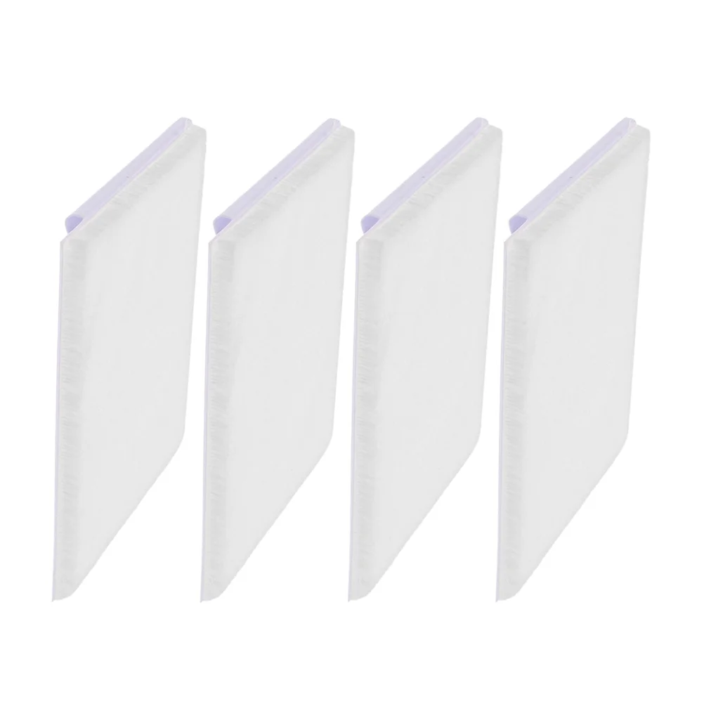 

4 Pcs Edge Trimmer Paint Brush Pad Pads for Painting Edger Tool Refill Refills Finishing Replacement