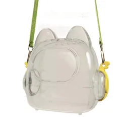 New Transparent Doll Display Bag Waterproof Trendy Itabag Shoulder Bag Girl Multifunctional Hamster Carrying Cage