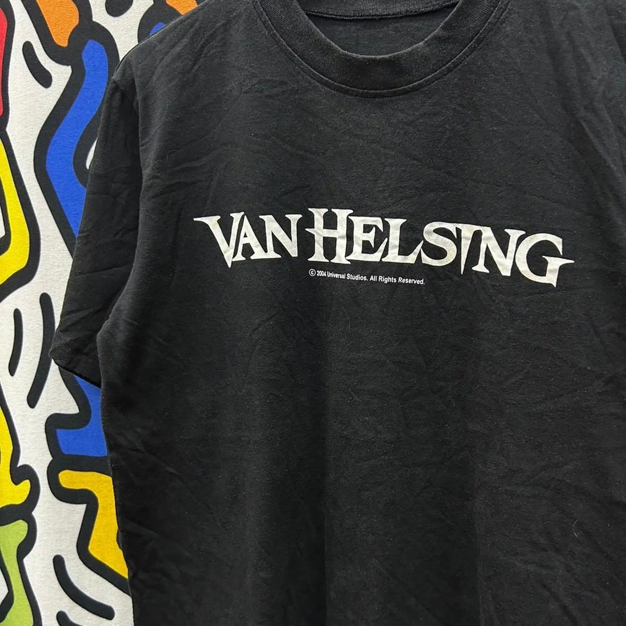 Vintage 2004 Van Helsing tshirt size L