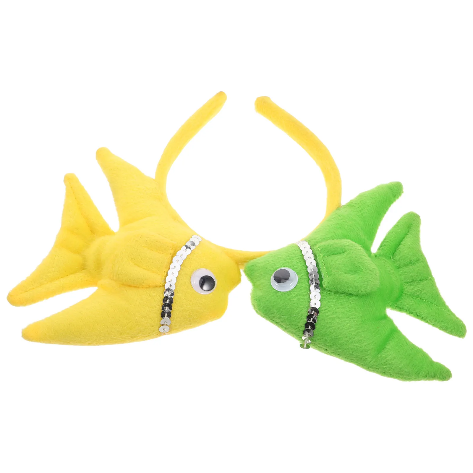 

Забавная повязка на голову в виде морского животного для детей, 3D заколка для волос в форме рыбы, удобная, легкая, идеально подходит для дня рождения, Хэллоуина, косплея