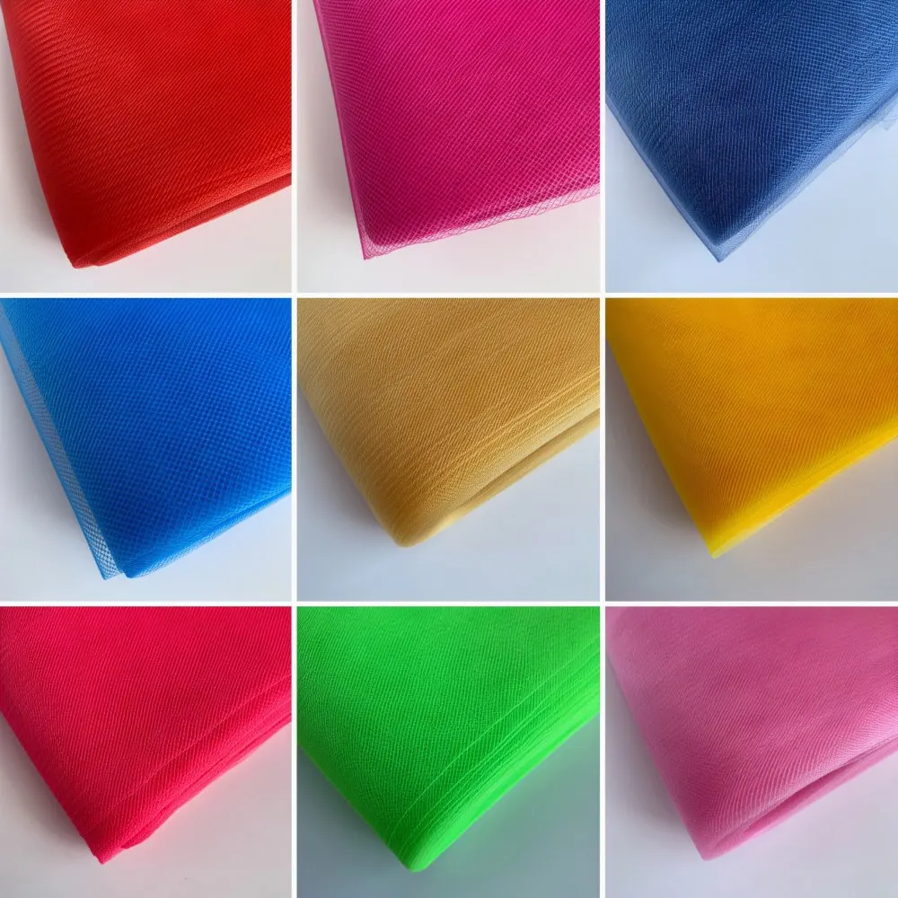 Polyester Elastic Mesh Trim Ribbon DIY Handmade Materials for Bridal Wedding Gown Dance Costume Fascinator Head Ornament Making