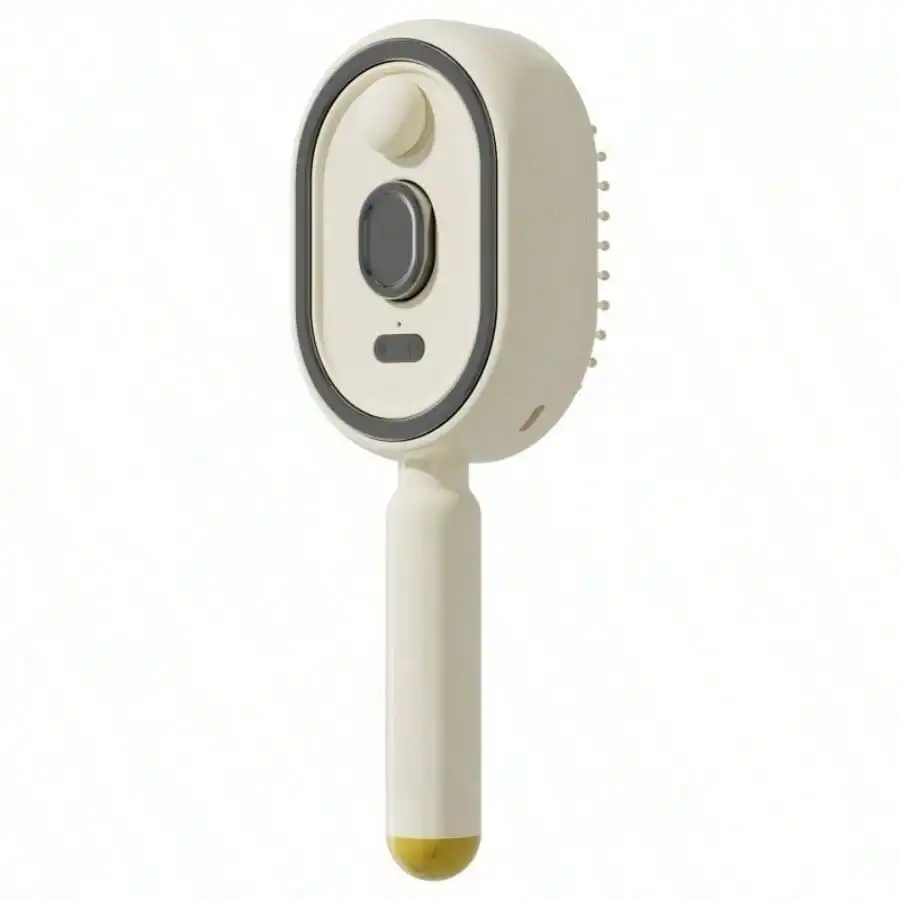 Electric spray airbag massage comb essential oil atomization care self-cleaning anti-static hair wrap smooth hair comb Massage comb, electric comb, scalp comb, red light comb, scalp electric massage comb, microcurrent infrared laser comb 3