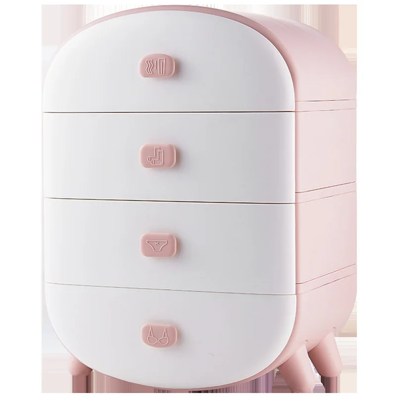 

Wardrobe underwear storage box dormitory student drawer-type three-in-one underwear socks sorting box storage artifact