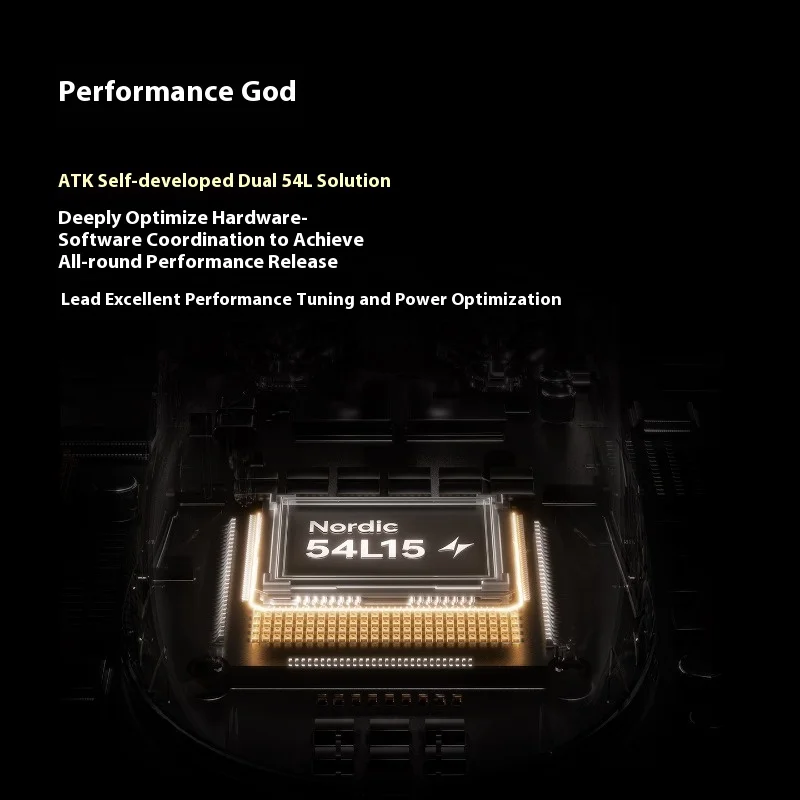 ATK A9 Ultimate Mouse لاسلكي خفيف الوزن بثلاثة أوضاع PAW3950 53g ماوس ألعاب رياضي إلكتروني مريح للكمبيوتر هدية ملحقات مخصصة