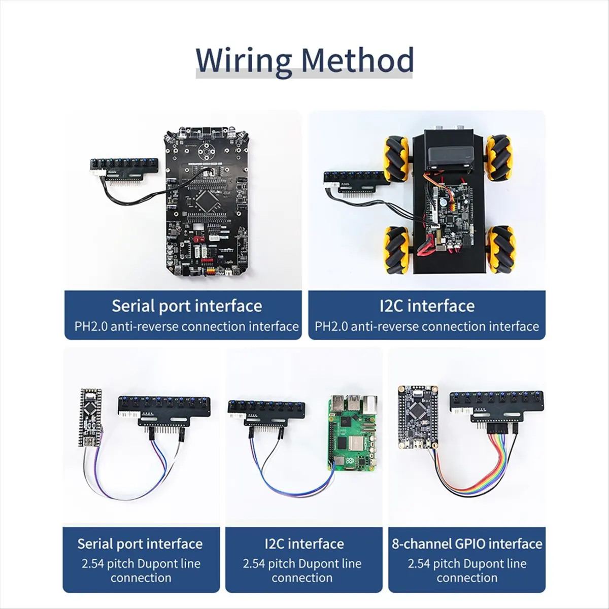 ad11]-1pcs-modulo-sensor-de-rastreamento-de-linha-infravermelho-eletronico-de-alta-precisao-de-8-canais-com-suporte-para-calibracao-automatica-b