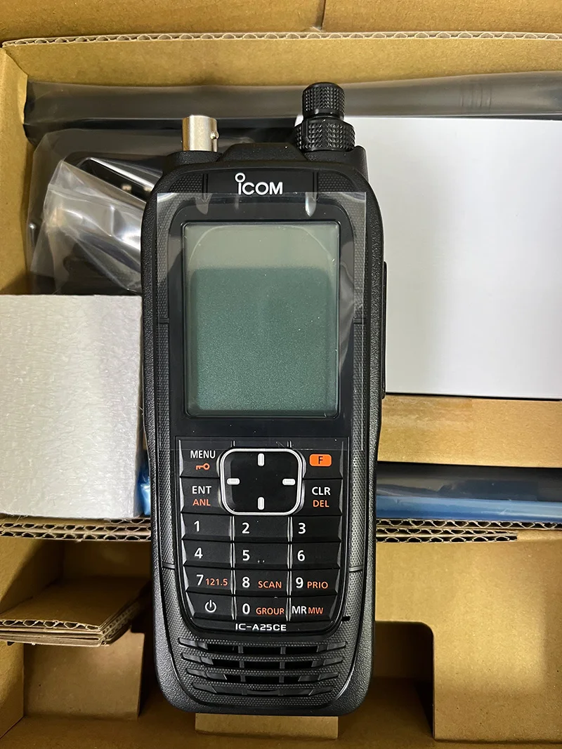 Aikemu IC-A25CE Aviation Handheld Radio IC-A24 upgrade intercom